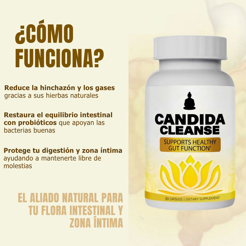 Candida Cleanse® Premium Detox – 60 Cápsulas