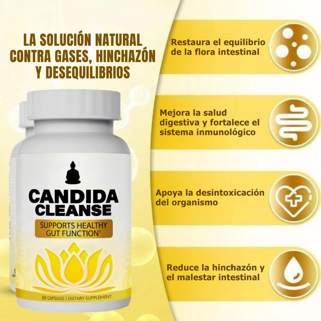 Candida Cleanse® Premium Detox – 60 Cápsulas