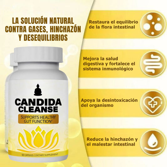 Candida Cleanse® Premium Detox – 60 Cápsulas