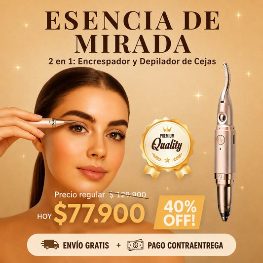 2 en 1 Encrespador de pestañas  y Depilador de cejas